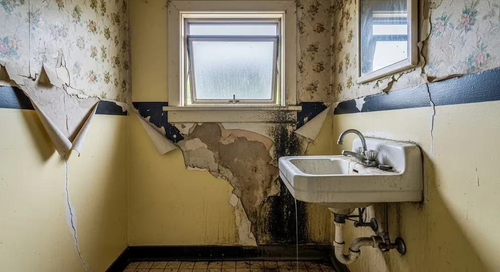 O mofo pode crescer em papel, tecido, madeira e praticamente qualquer material org&acirc;nico encontrado em uma casa.
