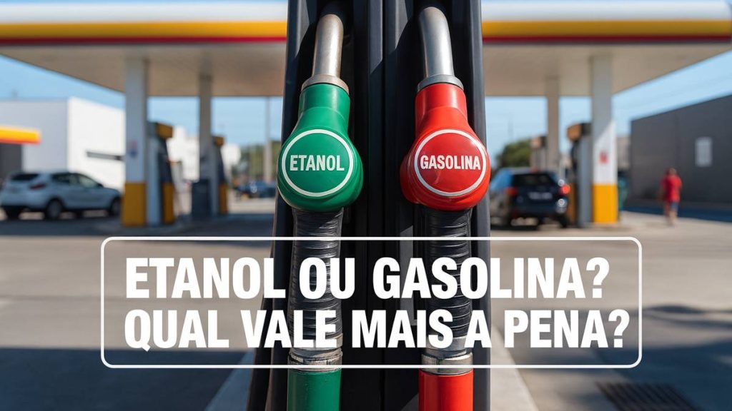 Abastecer com álcool ou gasolina: