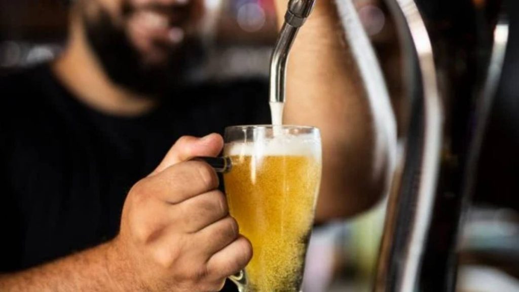 Nem cerveja nem cardápio diário