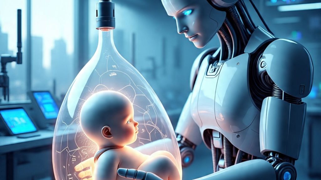 Robô que engravida: