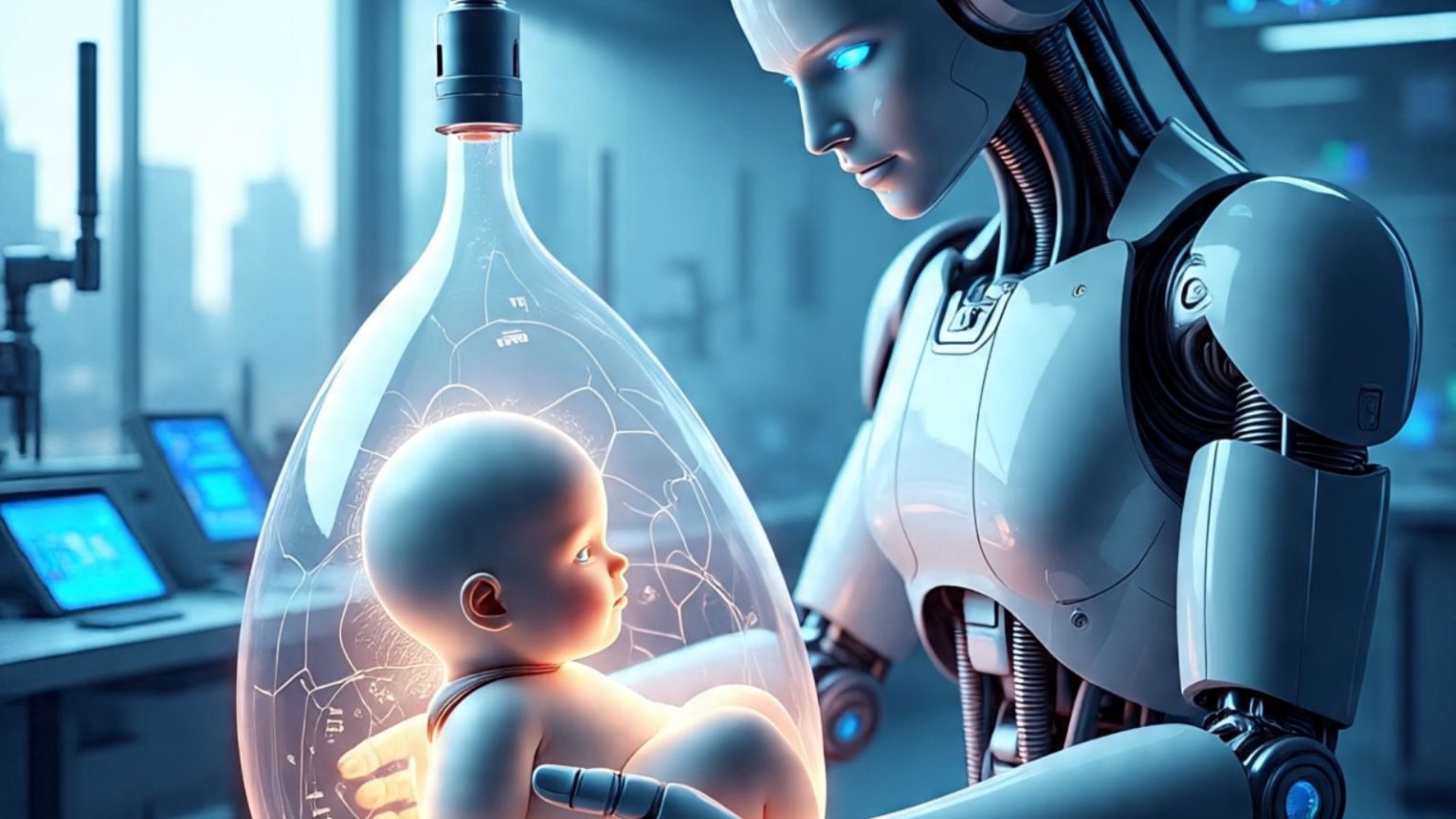 Robô que engravida: