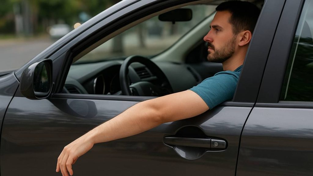 gesto no trânsito multa alta 4 pontos na CNH