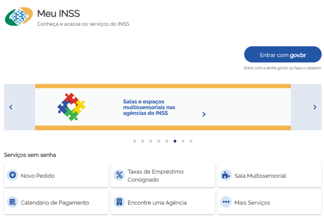 INSS ativa novo botão para aposentados e pensionistas liberar empréstimo consignado 