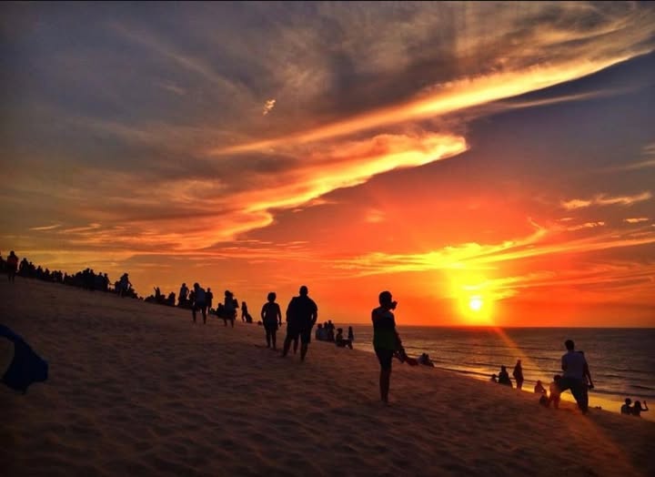 O pôr do sol mais aplaudido do Brasil