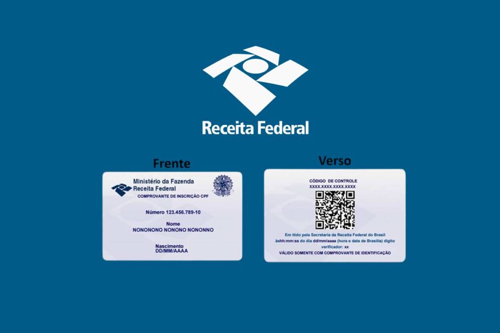 Receita Federal confirma o passo a passo para emitir o cartão do CPF no celular
