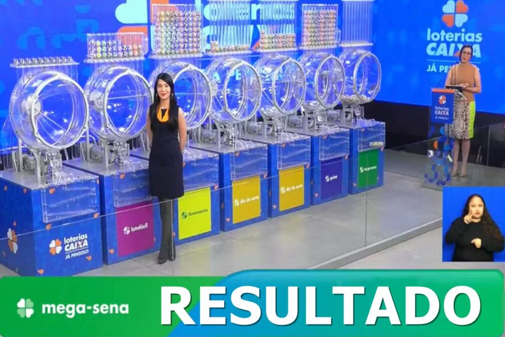 Saiu o Resultado da Mega-Sena em Tempo real: concurso 2912 - terça-feira (09/09)