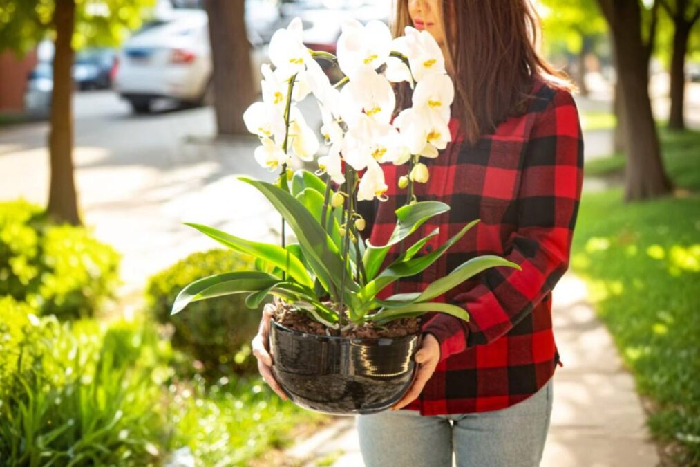 Esse ingrediente usado para fazer bolo fará suas orquídeas florescerem rapidamente