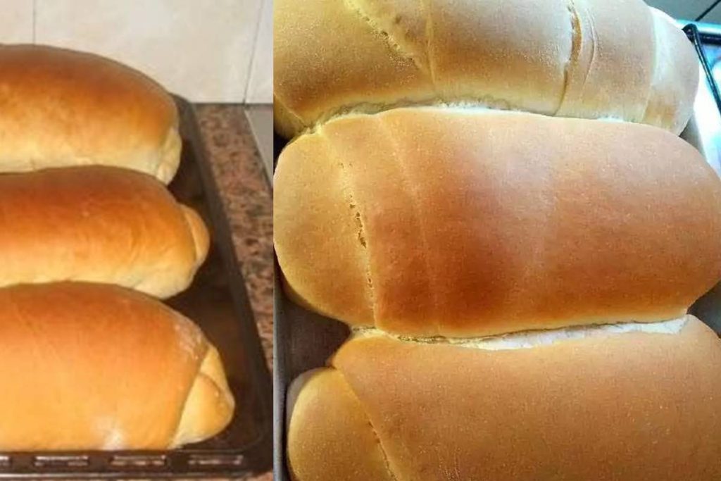 Pão caseiro de padaria super fofinho