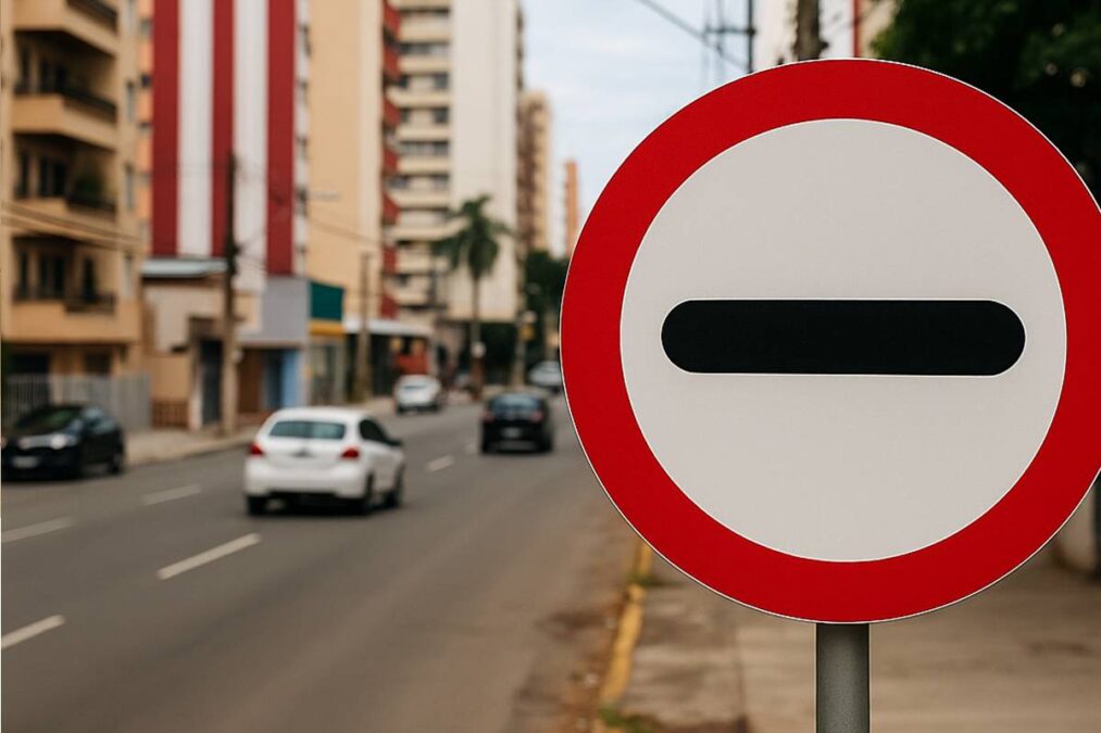 O que significa a placa de trânsito que viralizou na web e deixou motoristas preocupados?