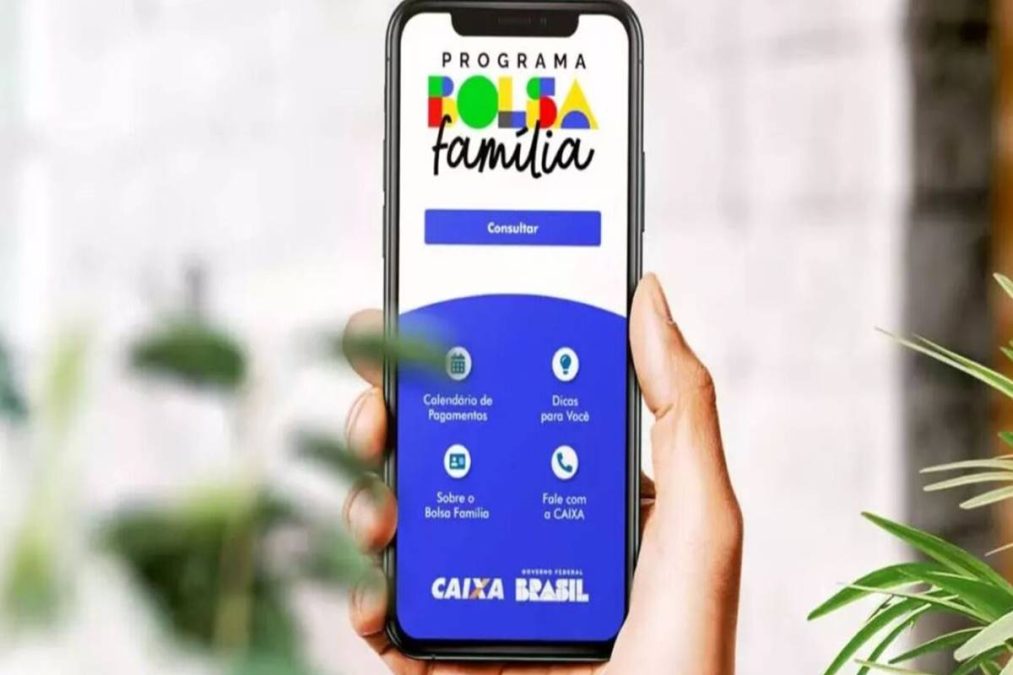 Tela do app Bolsa Família exibindo consulta do benefício
