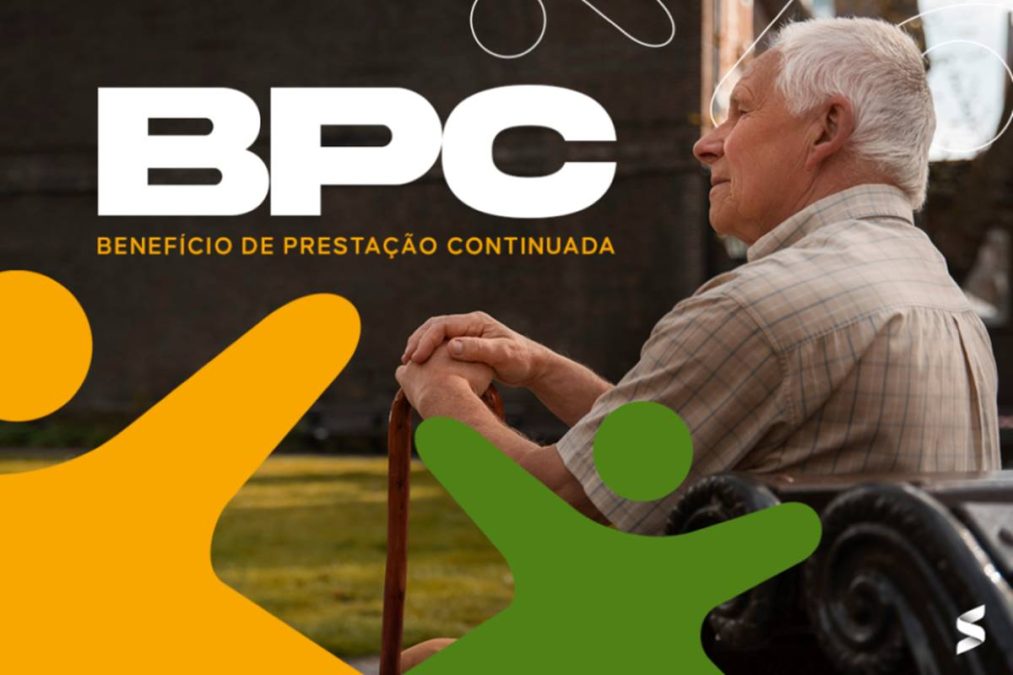 Idoso sentado representa o BPC e novas regras