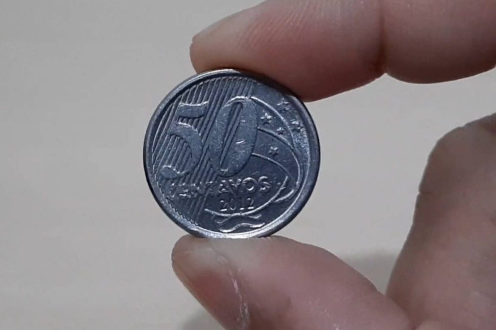 Essa moeda de 50 centavos