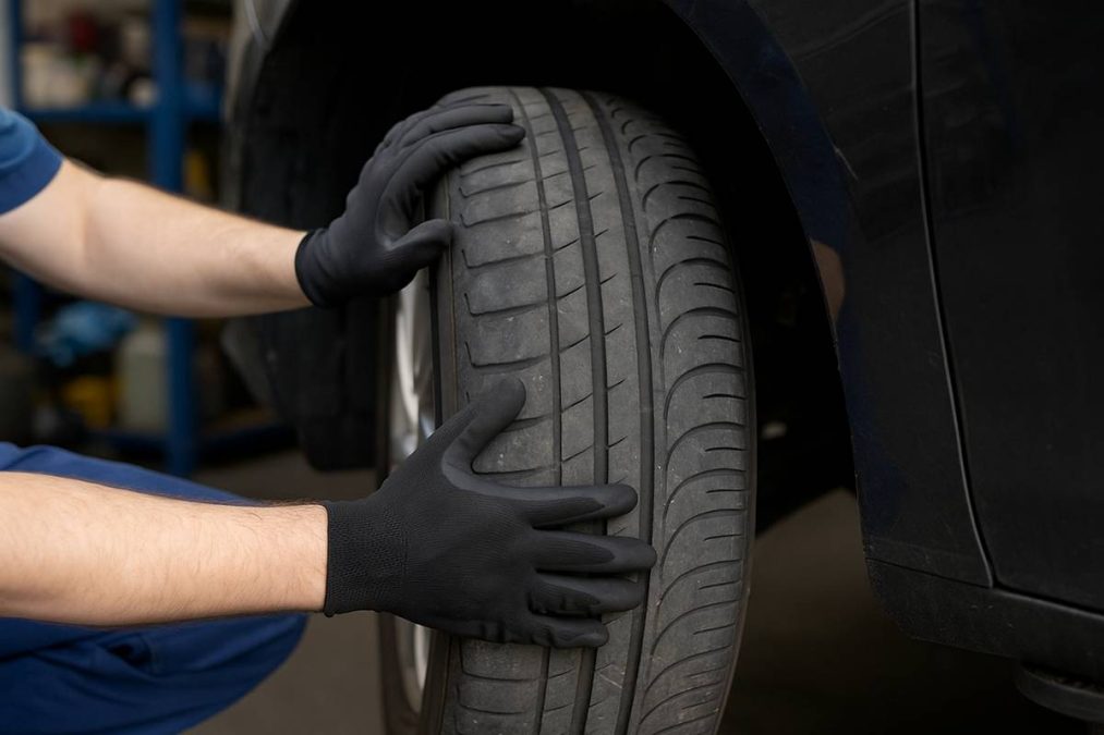 trocar os pneus do seu carro