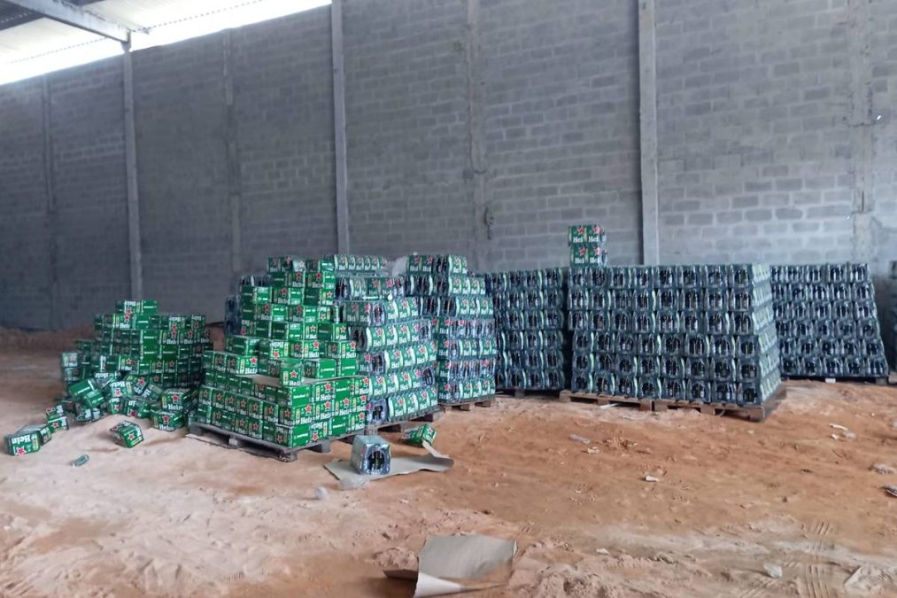 Carga de Heineken furtada em camaçari