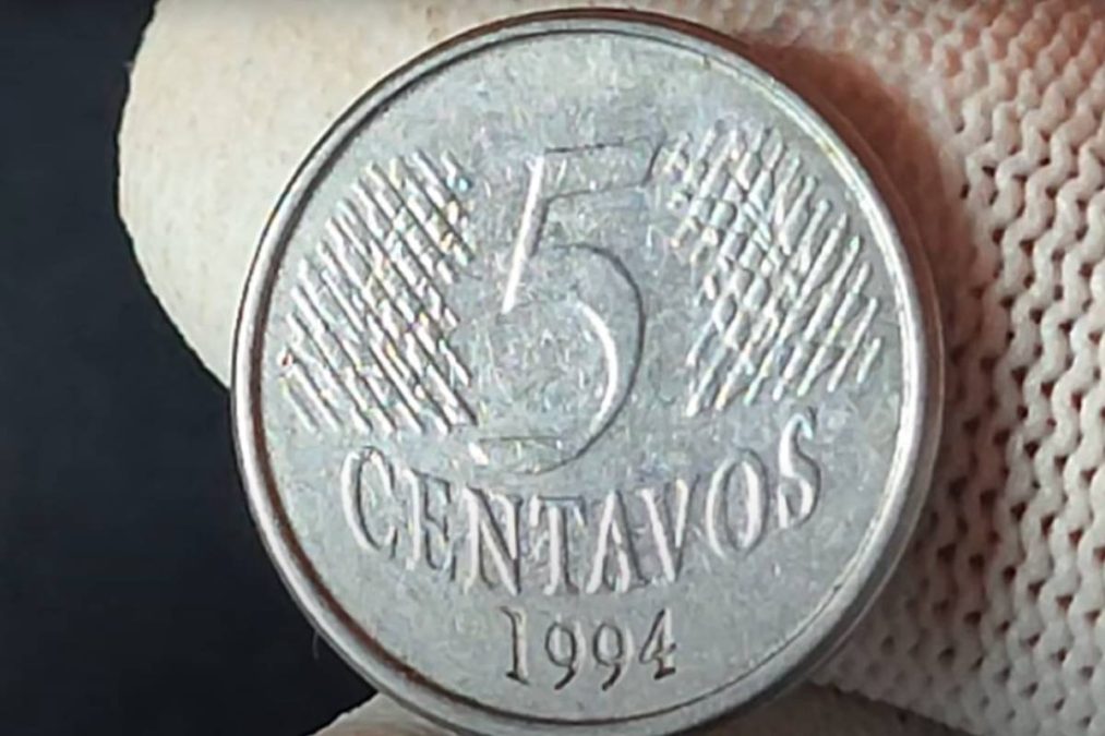 A moeda de 5 centavos que pode valer R$150