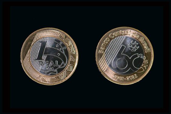 moeda comemorativa R$ 1 real Banco Central