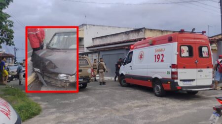 Acidente em Simões Filho