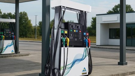 posto de combustiveis com a nova bomba