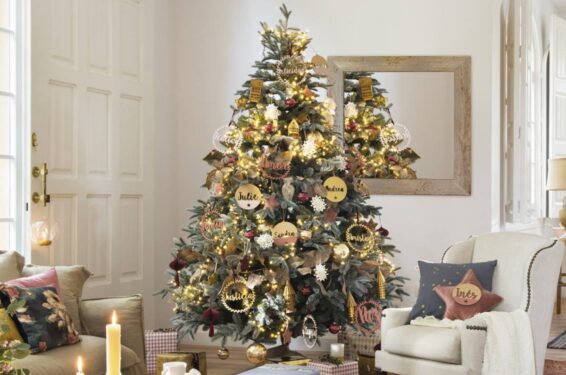 Árvore de Natal na sala