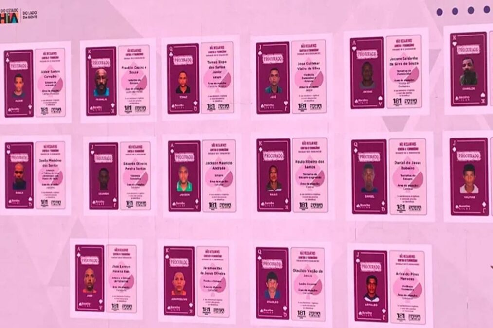 Homens do Baralho do Crime Lilás - Camaçari