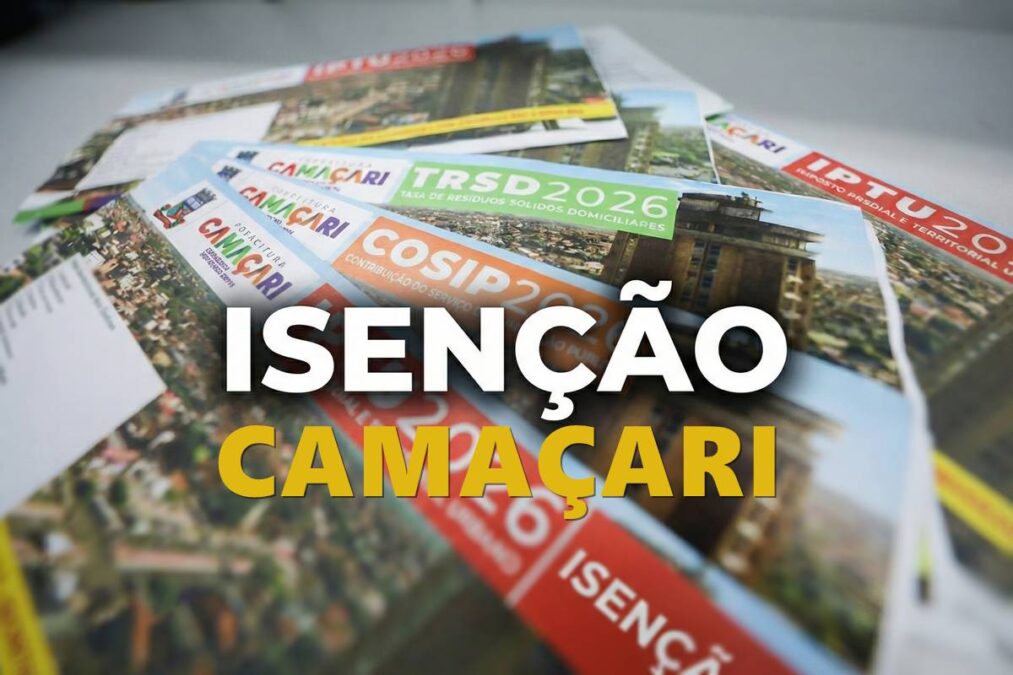 Isenção de IPTU em Camaçari?