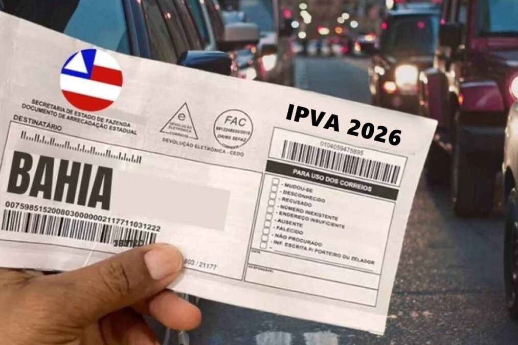 IPVA 2026 na Bahia