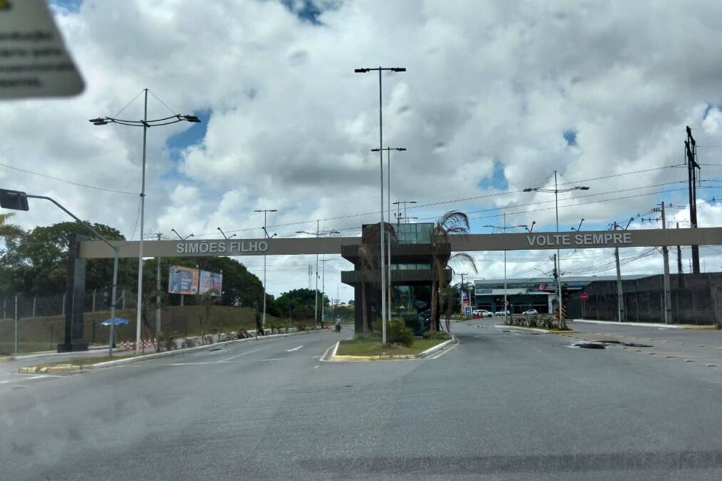 Entrada da cidade de Simões Filho