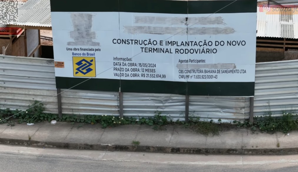 Obras Rodoviária de Simões Filho