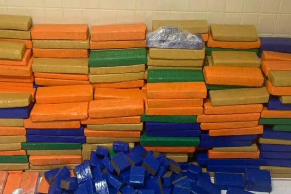 PM e apreende 1 tonelada de maconha em Simões Filho