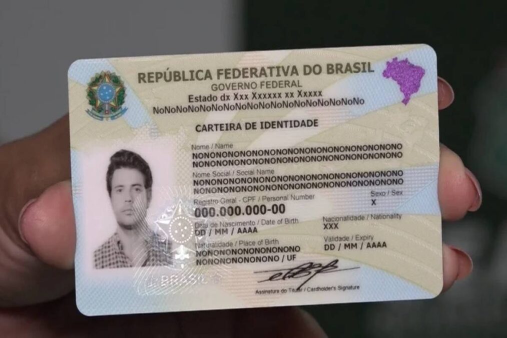 RG Cartão de Identidade