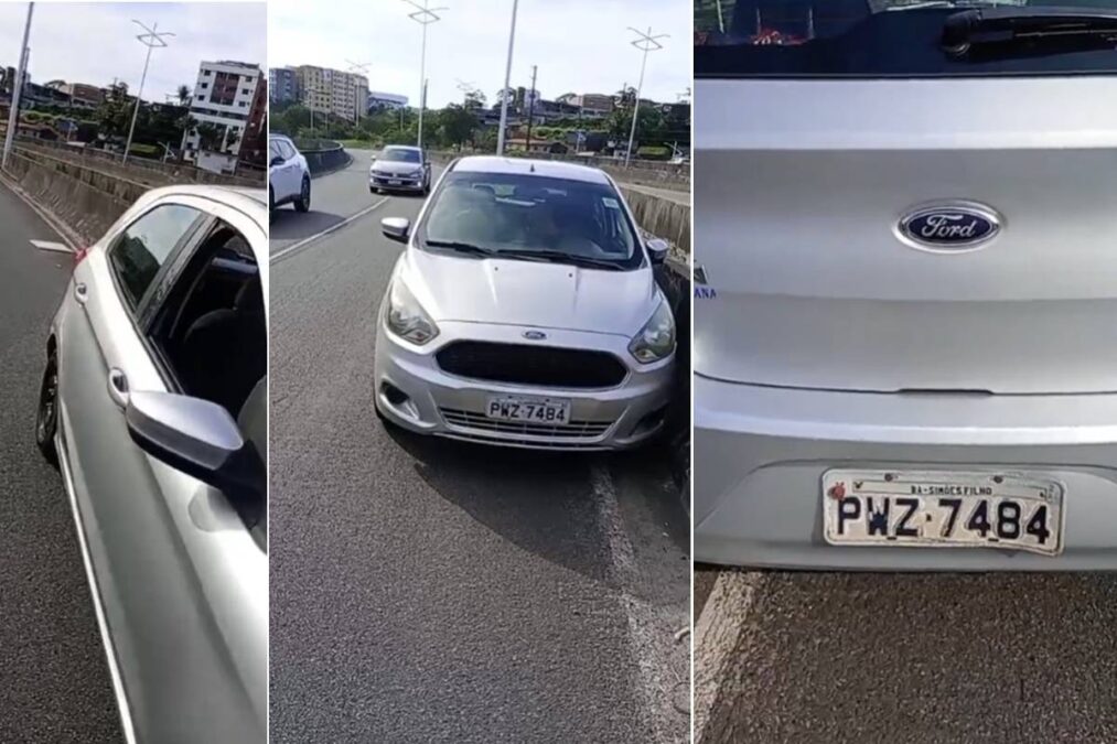 Crime: Carro de Simões Filho com homem morto em Salvador