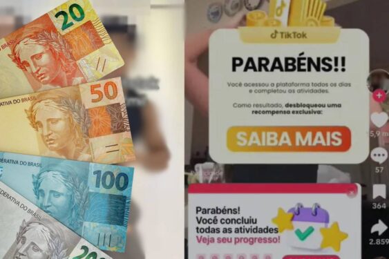 É verdade ou fake que o TikTok está dando dinheiro: até R$2.000 reais?