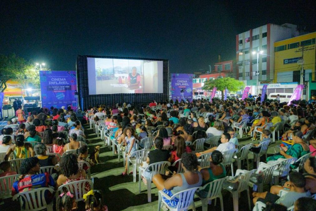 Cinema gratuito em Camaçari