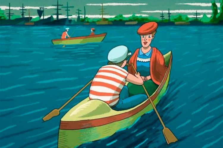 Tem um rosto escondido nesta imagem do Desafio