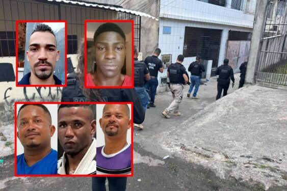 Polícia Civil da Bahia prendeu um dos suspeitos em Salvador