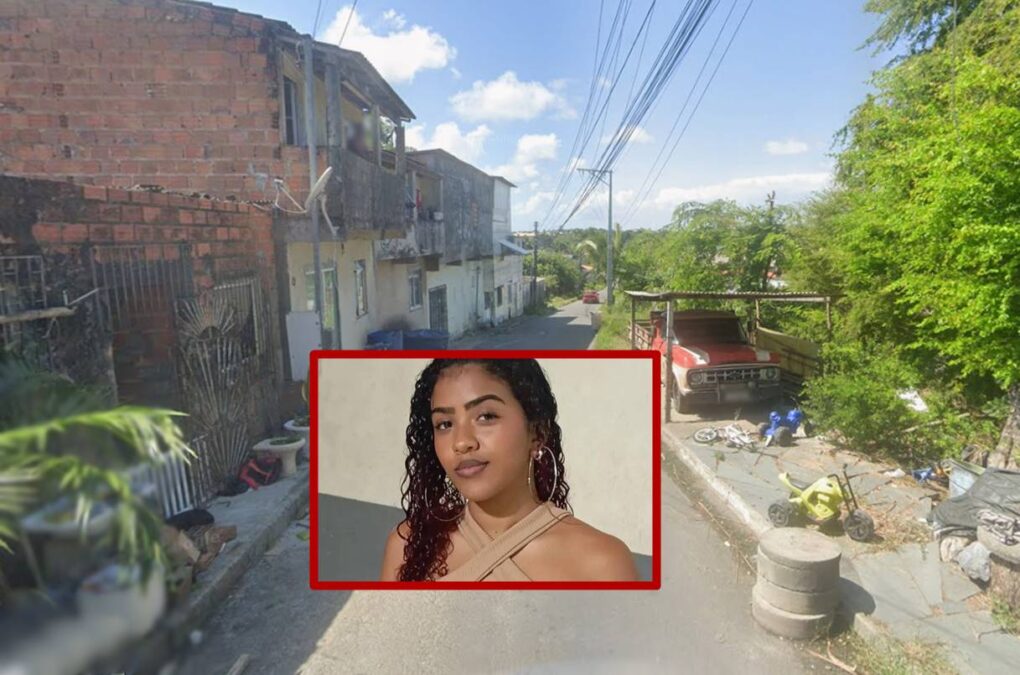 Rui onde Flavyane de Almeida Silva foi sequestrada