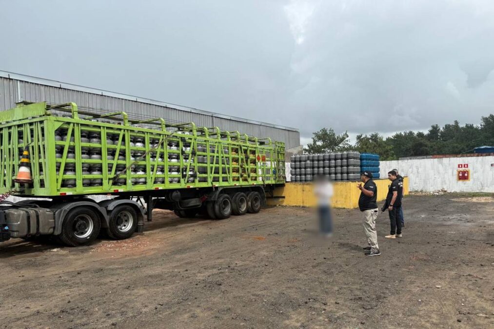 Botijões de gás ilegais em Camaçari
