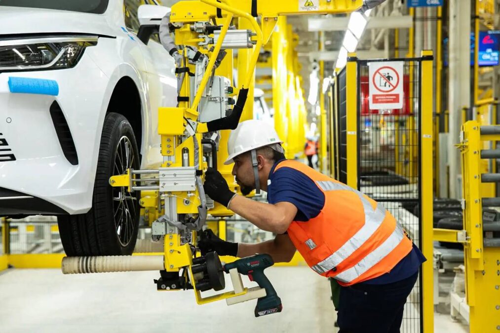 Fábrica BYD em Camacari