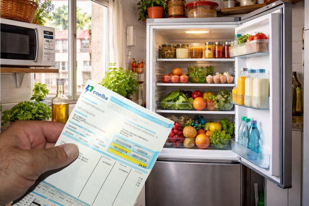 Geladeira e Conta de luz
