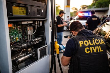 Fraude em postos de Simões Filho usava sistema secreto para enganar motoristas; veja como funciona! Fraude em postos de Simões Filho