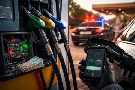 bomba baixa gasolina