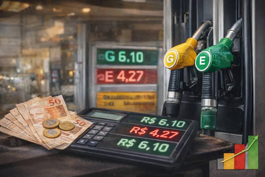 Gasolina e etanol em 2026