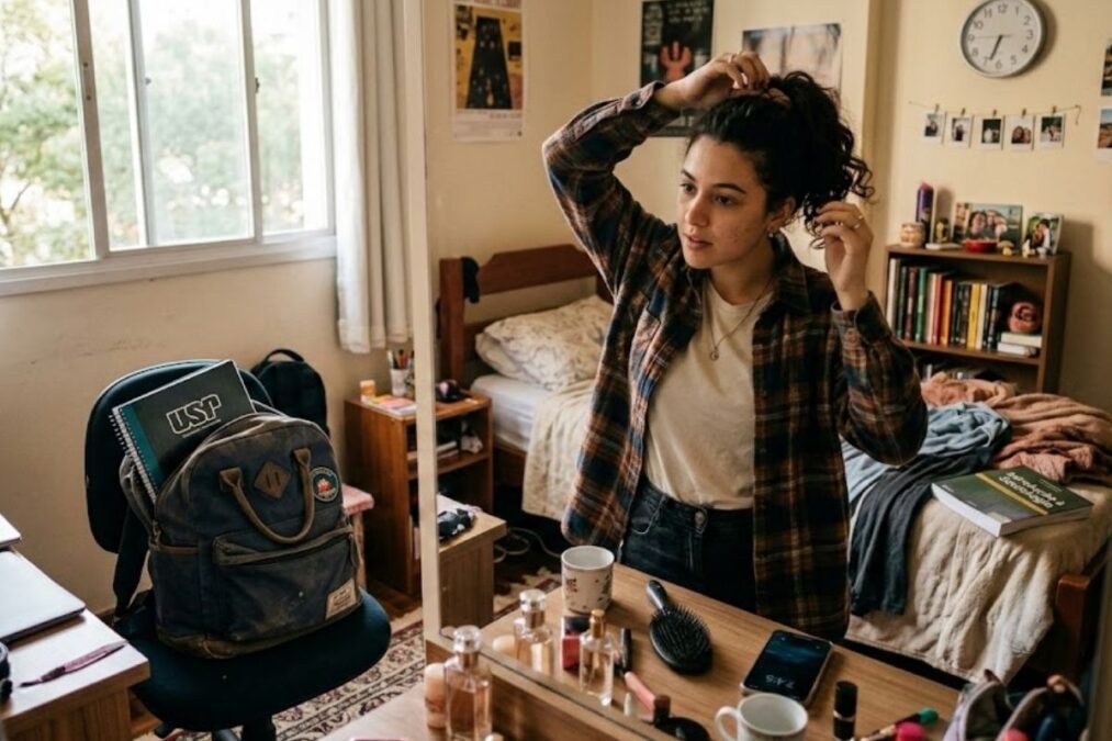 estudantes vivem com o minimo