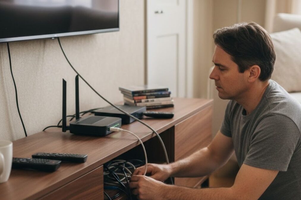 Desligar o roteador WI-FI