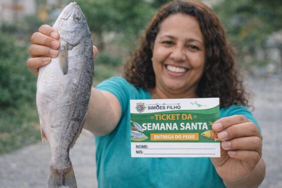 Prefeitura de Simões Filho inicia a entrega dos tickets do Peixe da Semana Santa neste sábado (21/03): Veja locais de entrega!