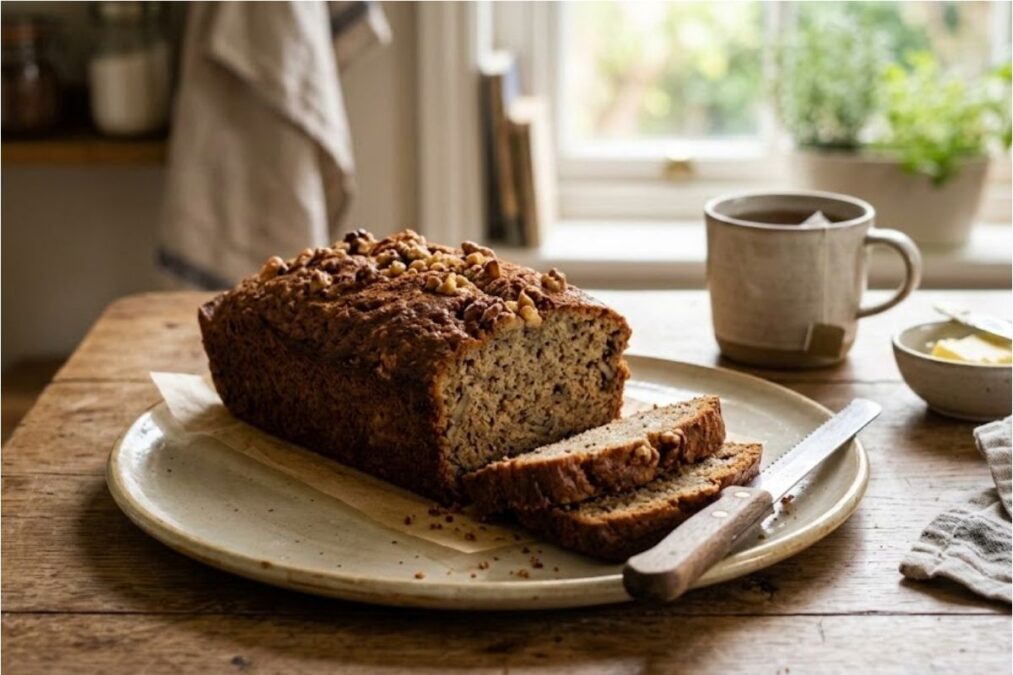 receita de pão de banana
