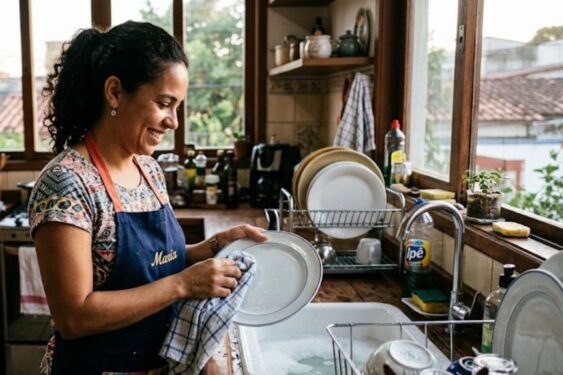 Mistura caseira que remove manchas de pratos e devolve o aspecto de novo