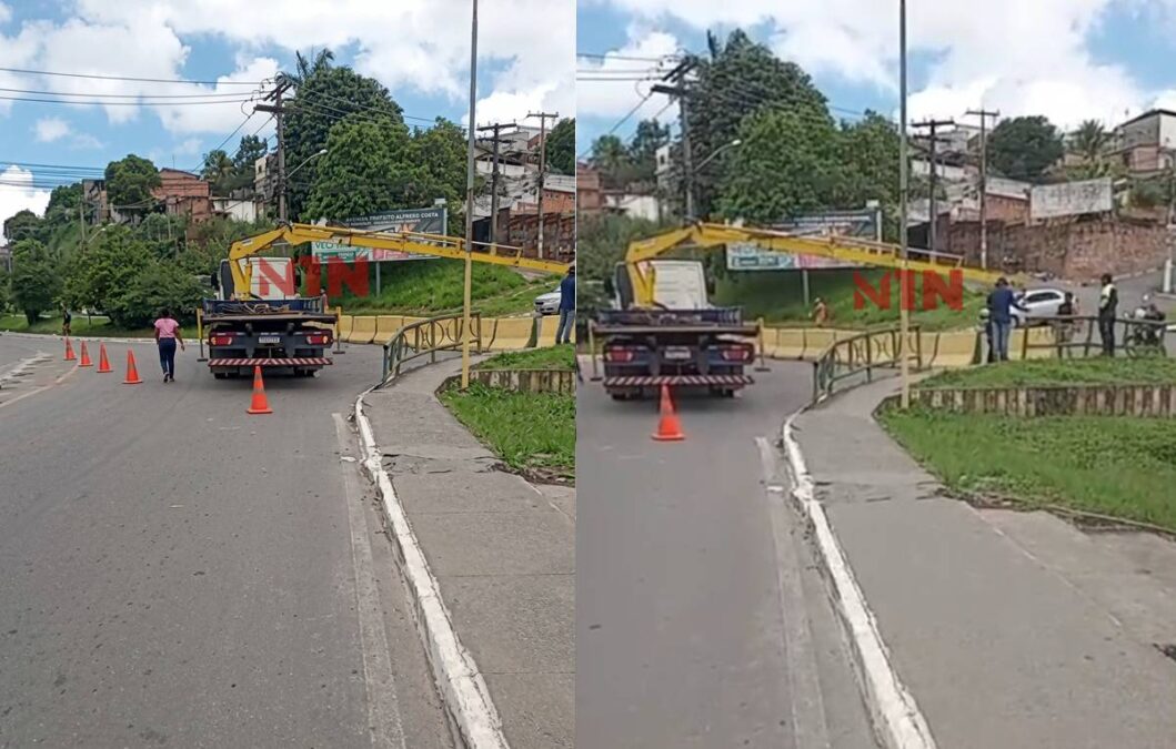 Mudança no trânsito na Avenida Elmo Serejo, no centro de Simões Filho: prefeitura fecha acesso após onda de acidentes e “roubadinhas”
