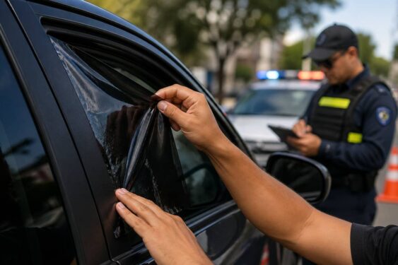 Nova regra do insulfilm pega motoristas de surpresa e ‘6 erros bobos’ podem virar multa pesada e retenção do carro