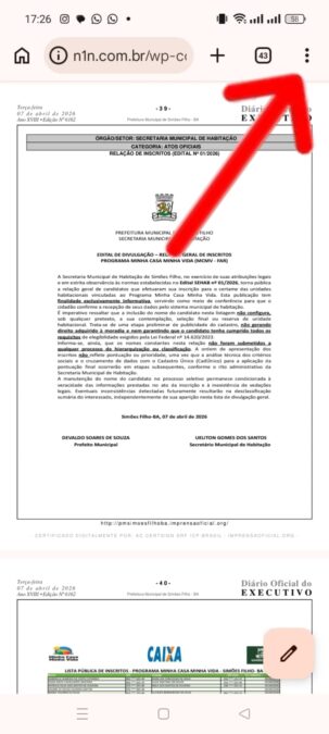 Passo a passo para pesquisar 